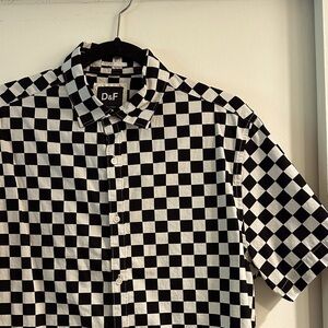 Checkered Button Up Shirt